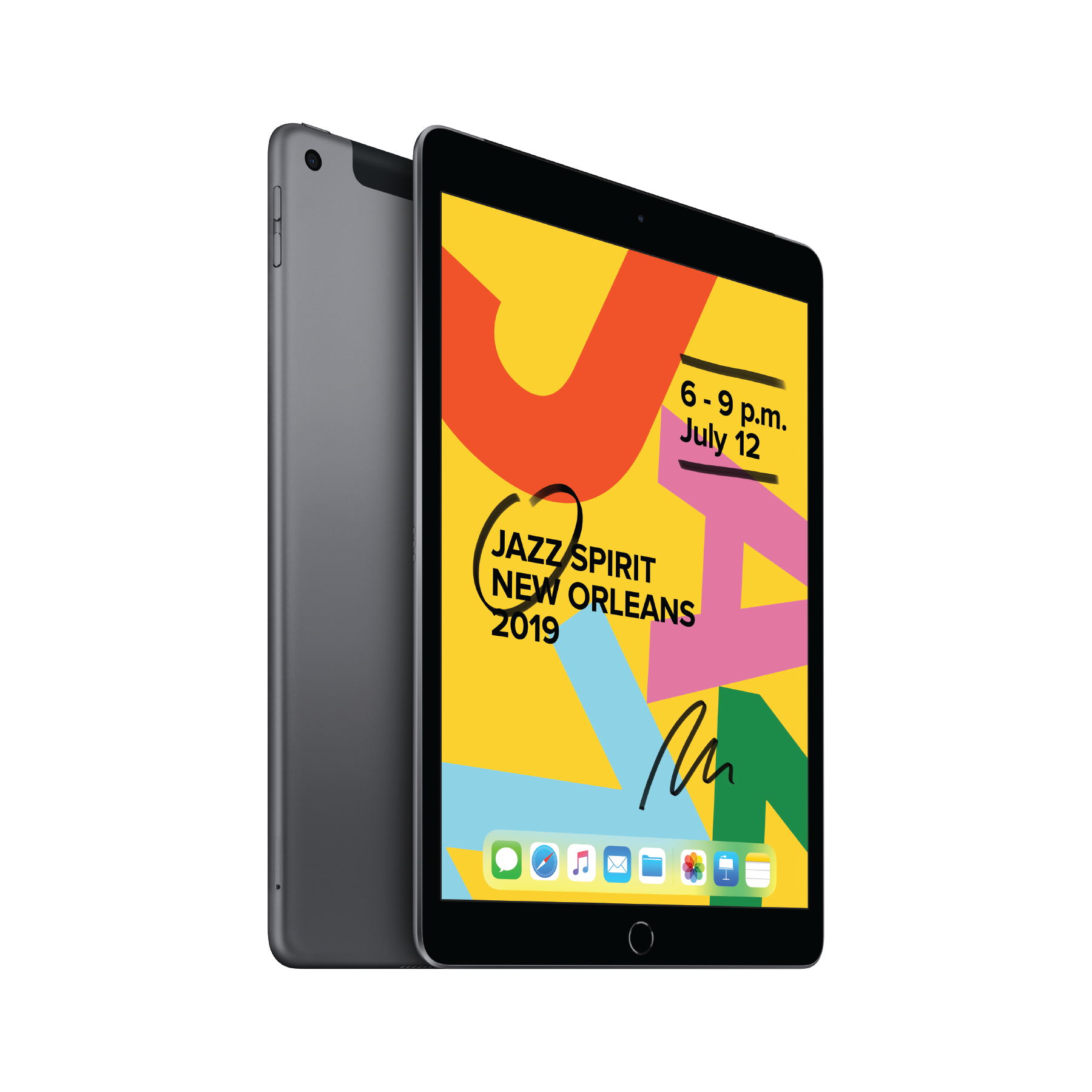 iPad (2019, 10.2-inch , 7th Generation) Wi-Fi + Cellular