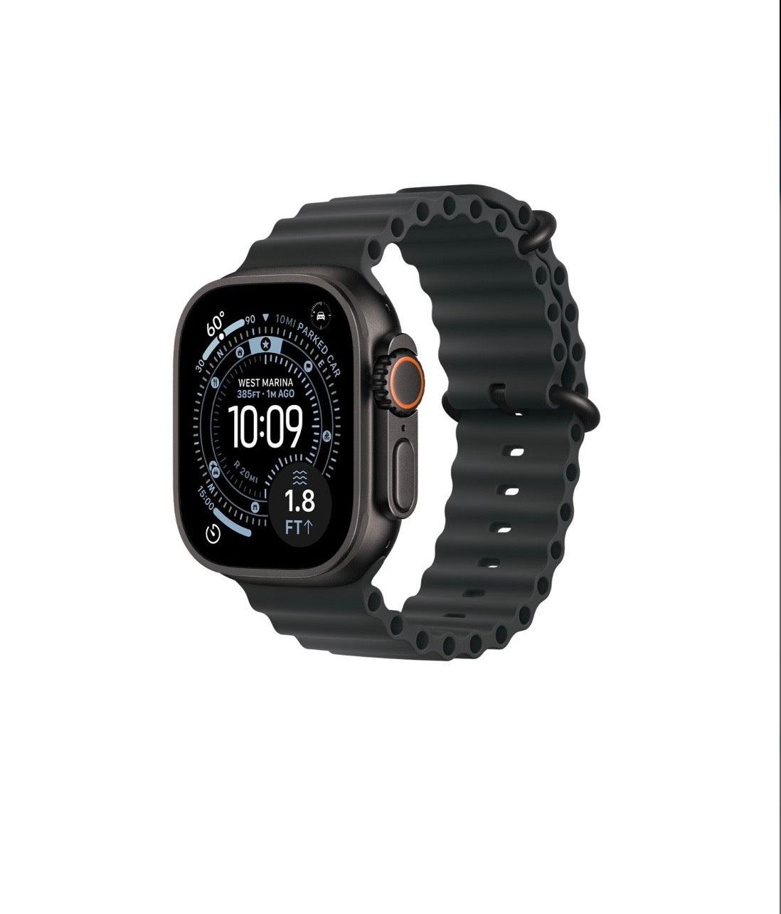 Apple Watch Ultra 3 Titanium Case with Ocean Band