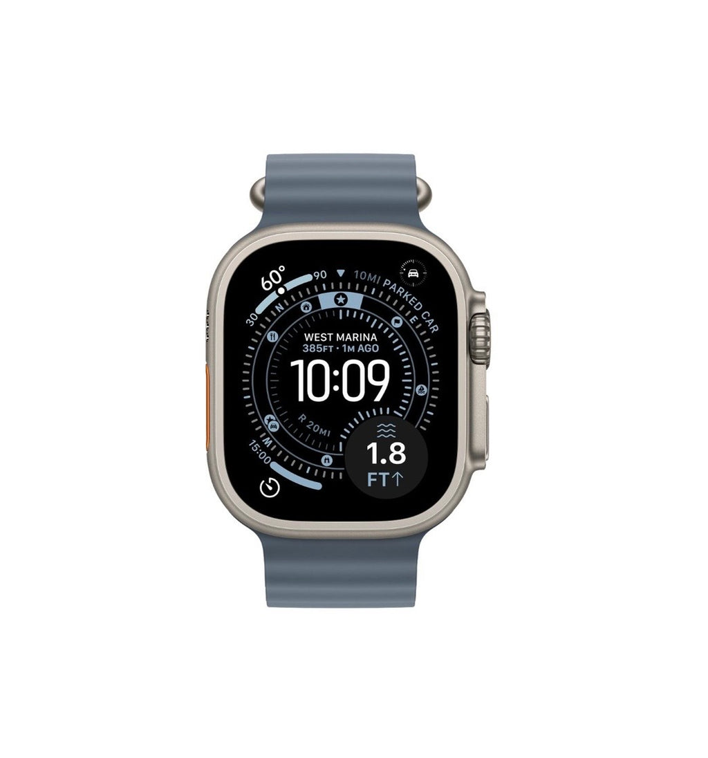 Apple Watch Ultra 3 Titanium Case with Ocean Band