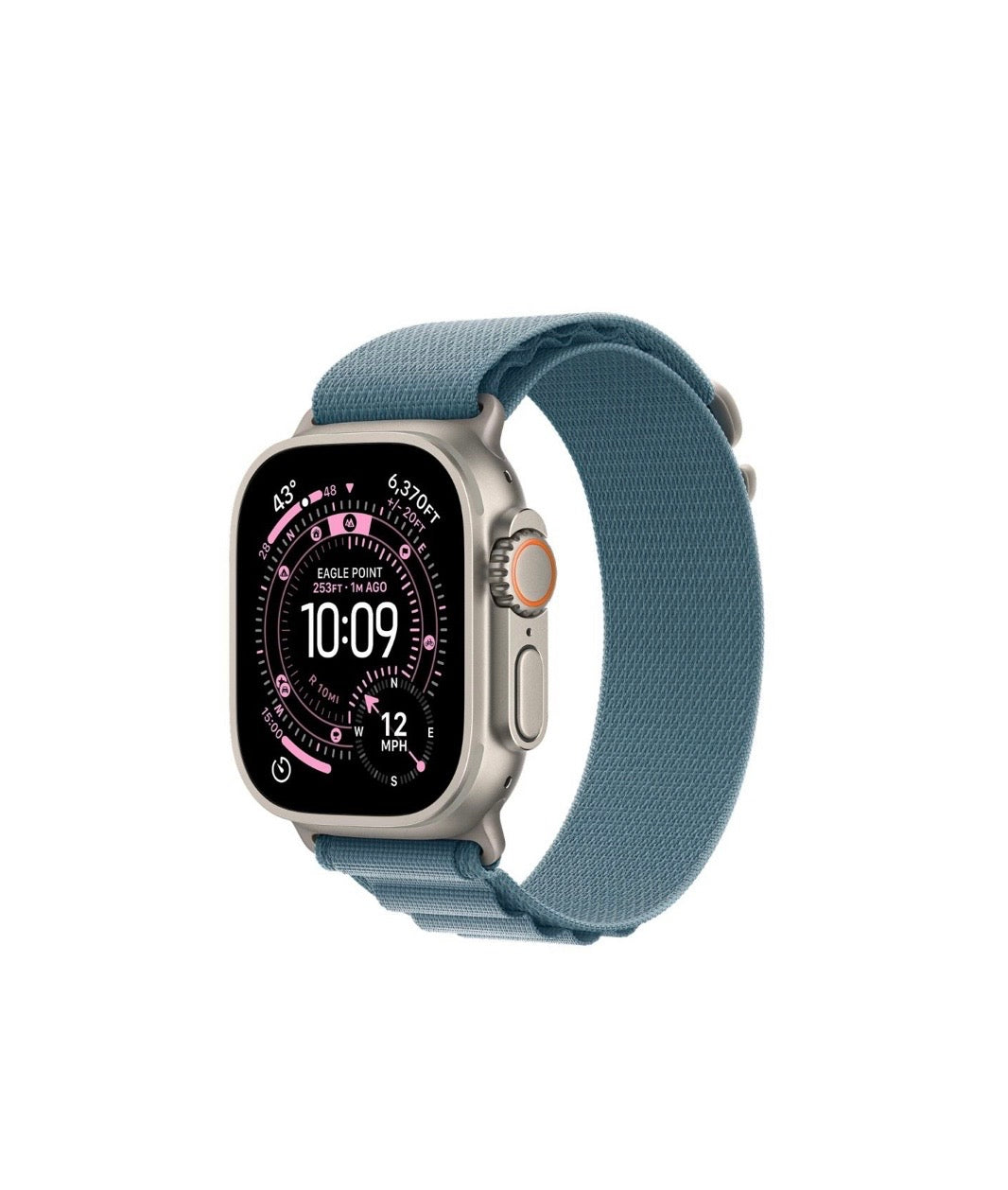 Apple Watch Ultra 3 Titanium Case with Alpine Loop