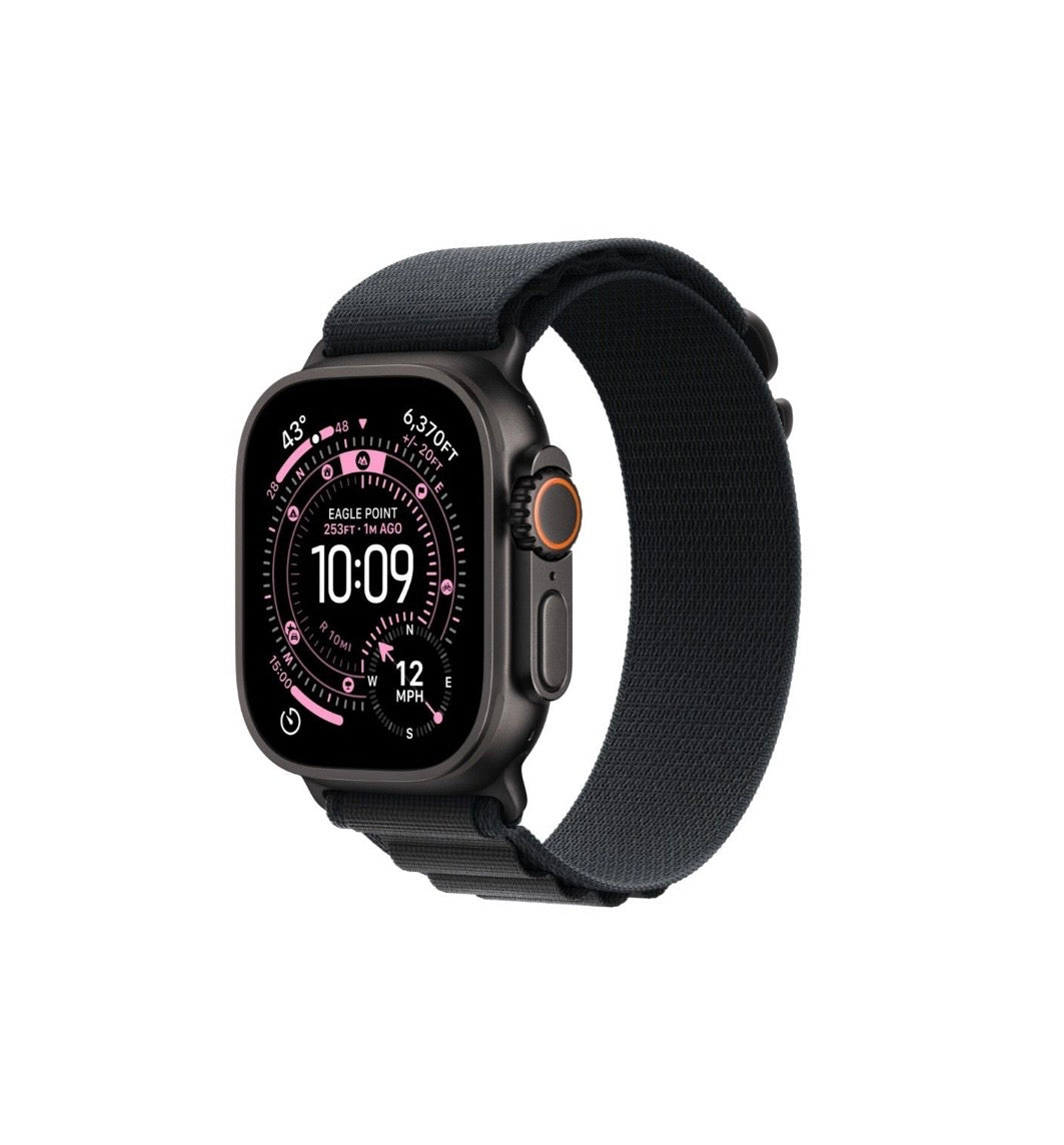 Apple Watch Ultra 3 Titanium Case with Alpine Loop