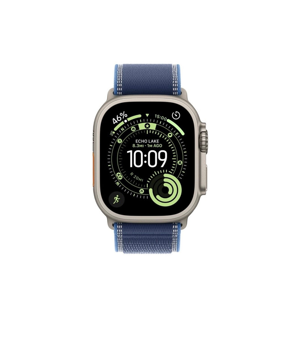 Apple Watch Ultra 3 Titanium Case with Alpine Loop