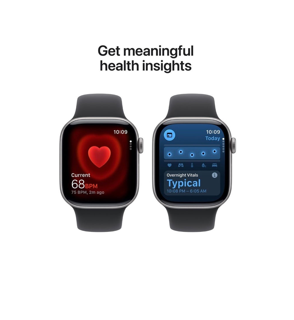 Apple Watch Series 11 Silver Aluminium Case with Purple Fog Sport Band