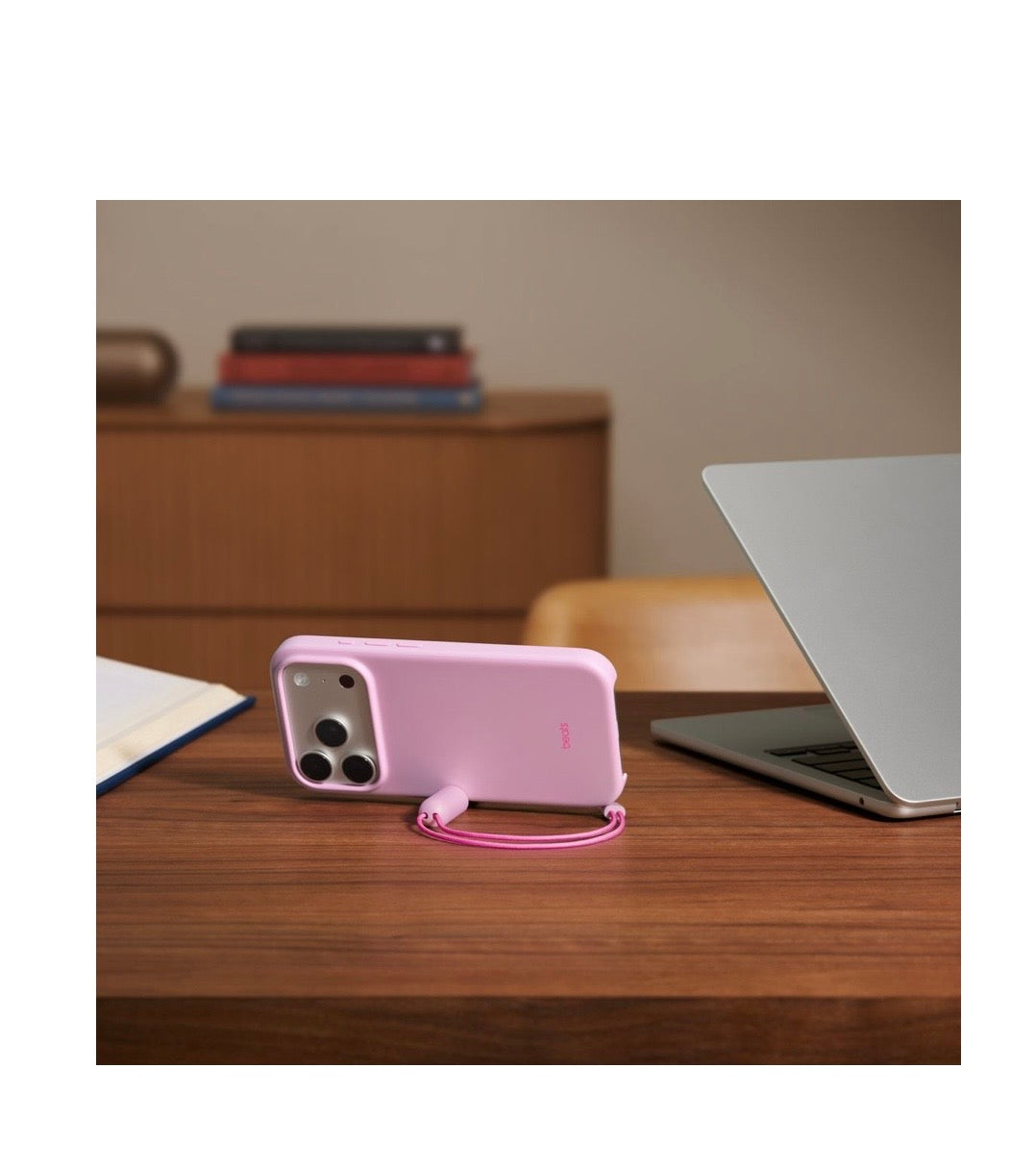 Beats iPhone 17 Pro/ Pro Max Kickstand Case with MagSafe and Camera Control - Pebble Pink