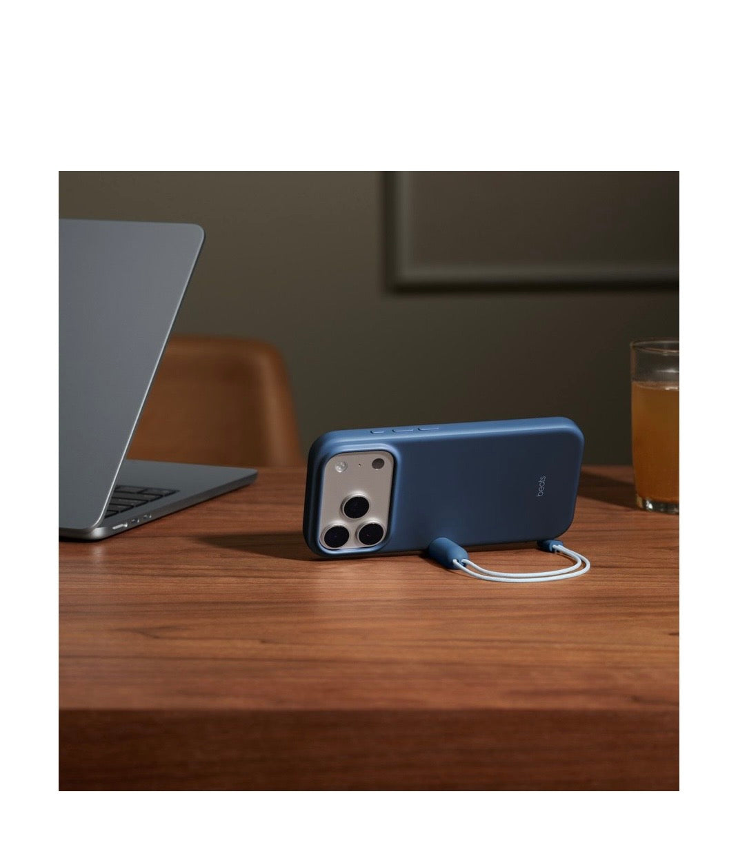 Beats iPhone 17 Pro/ Pro Max Kickstand Case with MagSafe and Camera Control - Bedrock Blue