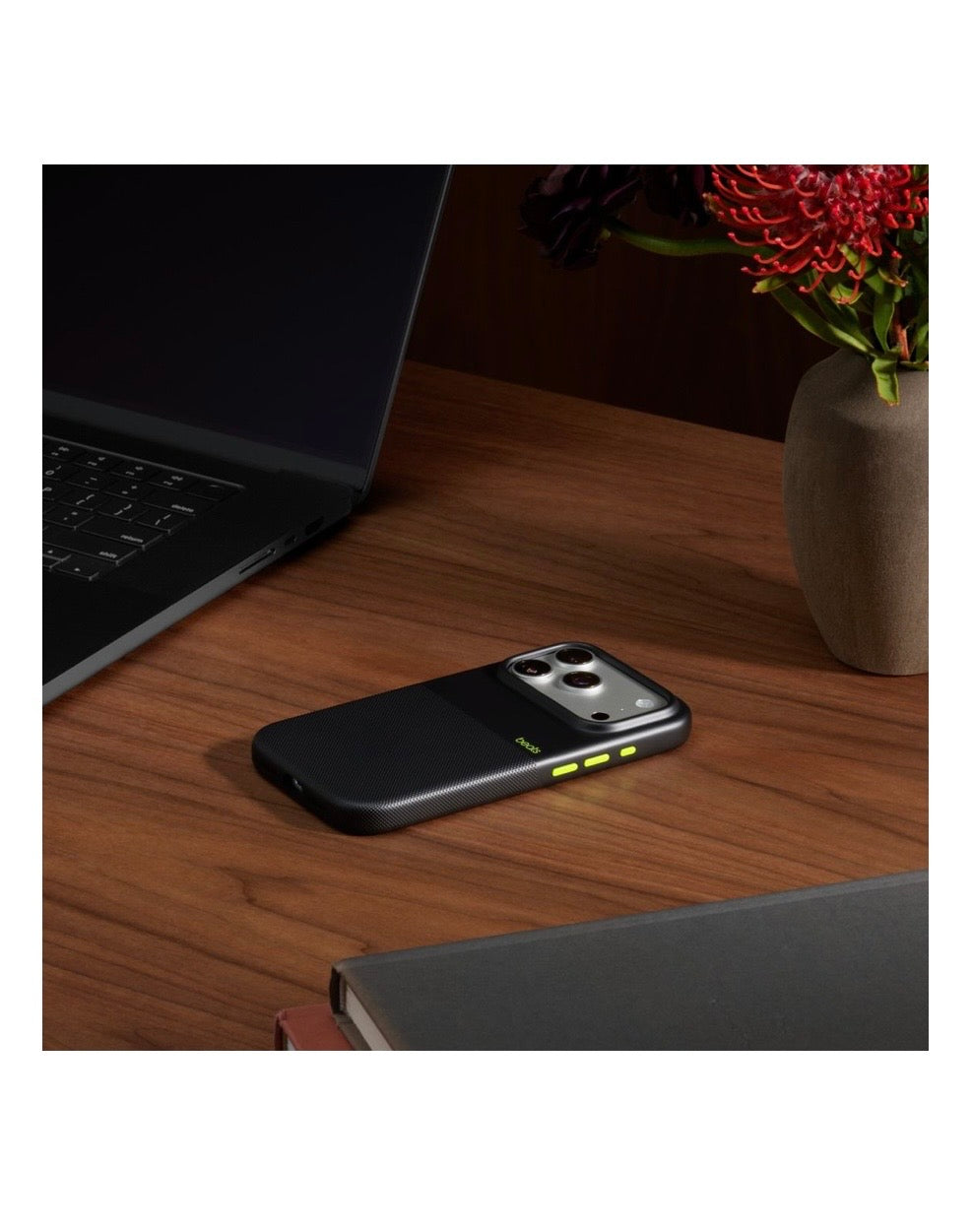 Beats Rugged Case with MagSafe and Camera Control for iPhone 17 Pro - Everest Black