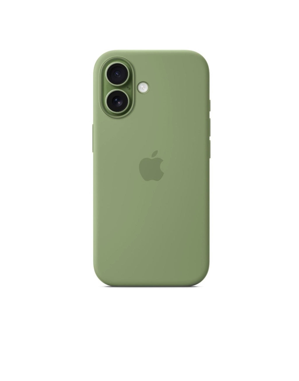 Apple Silicone Case with MagSafe for iPhone 17 - Light Moss