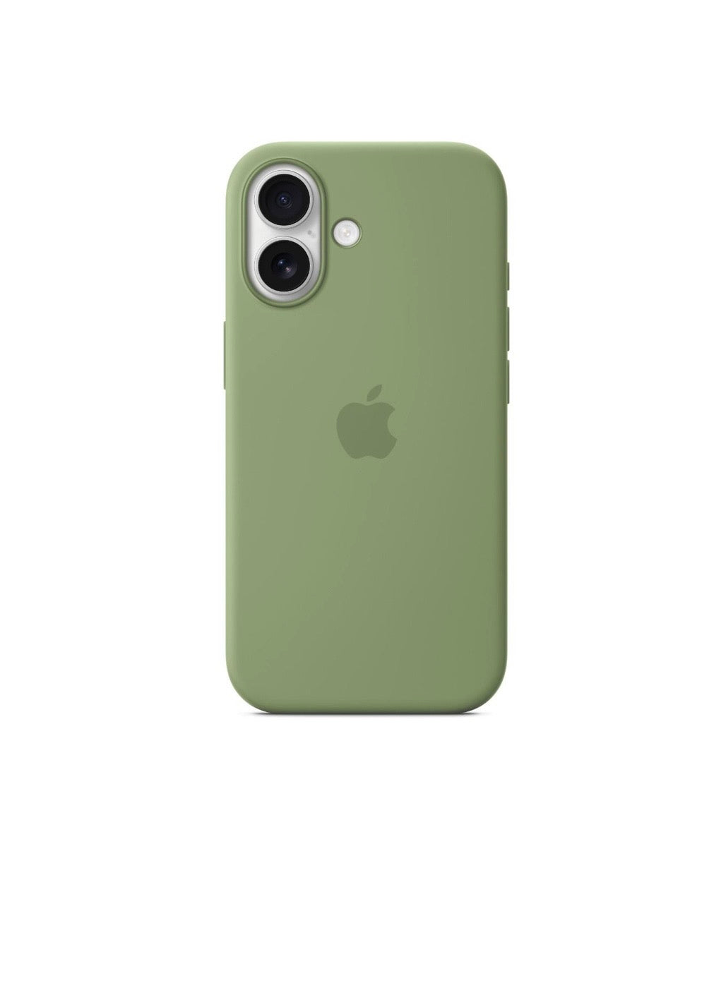 Apple Silicone Case with MagSafe for iPhone 17 - Light Moss